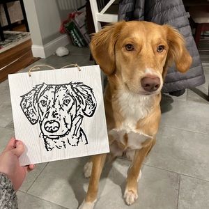 Customized wood frame